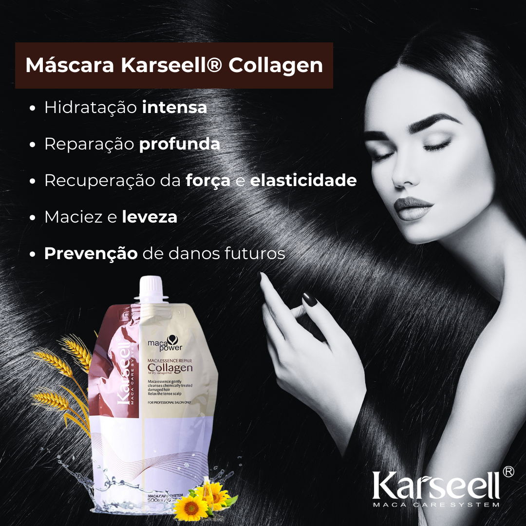 Máscara Karseell® Collagen Refil Original 500ml
